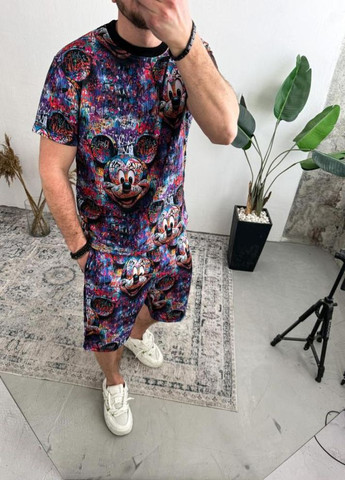 Комплект футболка шорти чоловічий стильний літо No Brand (328388125)