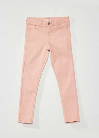 Светло-розовые джинсы skinny лето,бледно-розовый, Kiabi