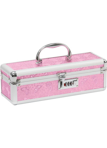 Кейс для зберігання секс-грашок Powerbulle - Lockable Vibrator Case Pink з кодовим замком PowerBullet (303888884)