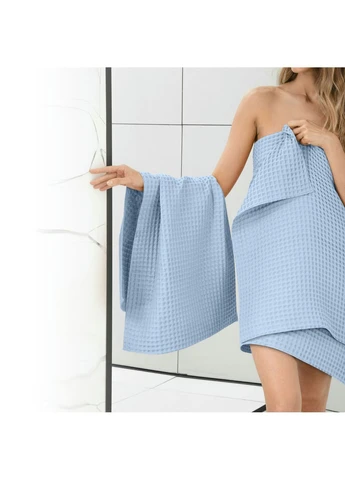 Вафельні рушники Skyey Greek Waffle CS1 2шт (4822052263327) Cosas однотонний блакитний