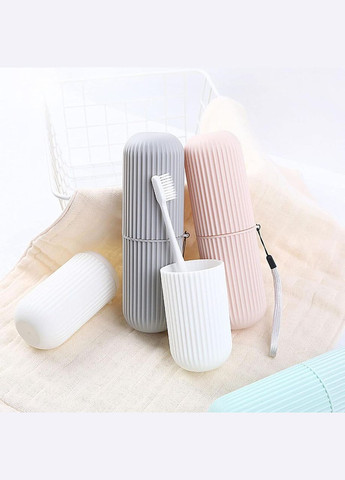 Футляр-переноска для зубной щетки для ванной Белый No Brand (341730308)