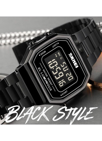 Мужские наручные часы 1647 (Черные) Skmei (313653921)