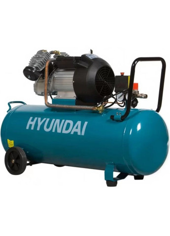 Компресор повітряний HYC 3080V (2.2 кВт, 80 л, 420 л/хв) масляний, двоциліндровий (22860) Hyundai (295033785)