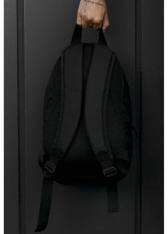 Чоловічий рюкзак Стаф місткий 20 літрів 20L black Seli Staff (401894959)
