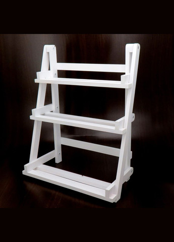 Полка настенная для цветов из дерева Сан-Бернарду зефир (ЦВС-002220) No Brand (328226816)