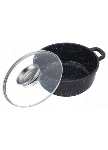 Кастрюля с гранитным покрытием EB-8117 3.3л черная Edenberg (328089318)