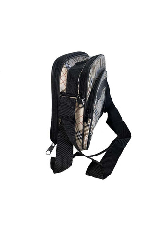 Чоловіча сумка зі шкірозамінника 301592-11111 бежева No Brand (370848055)