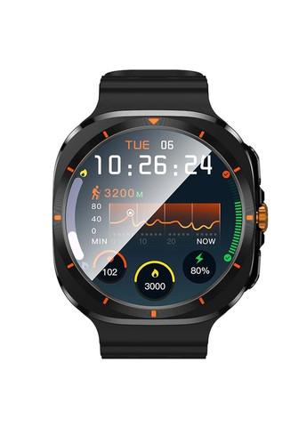 Смарт-годинник Y29 38mm. 220 mAh Smart sports watch (call version) Black Hoco (369457812)