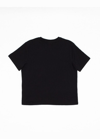 Чорна футболка,чорний з принтом, Jennyfer