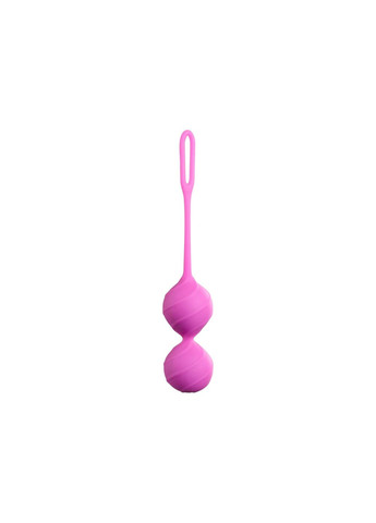 Вагинальные шарики рельефные Honeybuns Pretty Violet, розовые Miss V (292117942)