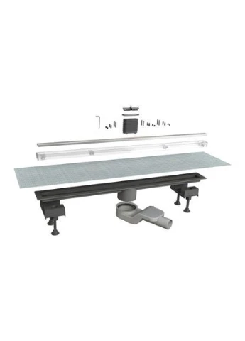 Душевая кабина VI'Z, квадратная, стекло, алюминий Eger (401622748)