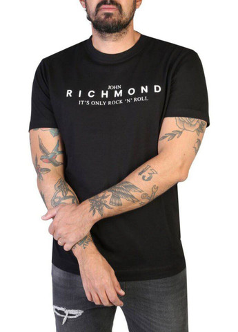 Черная футболка с коротким рукавом Richmond
