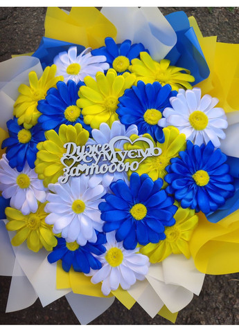 Букет из атласных лент No Brand (368672361)