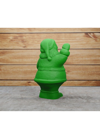 Фігурка. Рокобільний Санта Клаус (святий Миколай, дід мороз) з піднятою рукою ЗаСвіт (280940481)