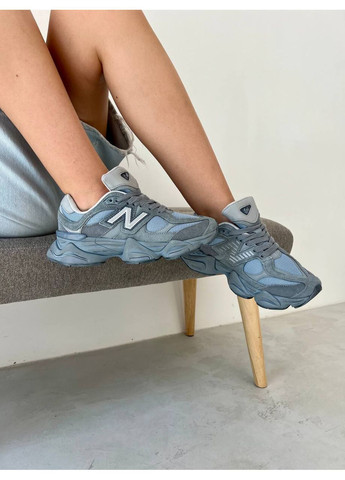 Сірі Осінні кросівки чоловічі new balance 9060 artic grey / blue нью беланс 9060 No Brand