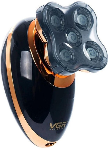 Электробритва и триммер мужской 5-в-1 для стрижки и ухода чёрный (2390000052) VGR V-316 (345562821)