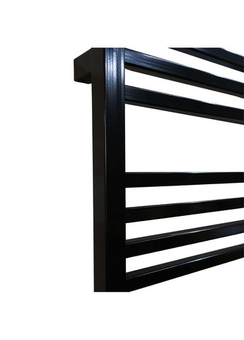 Рушникосушарка електрична з контроллером Чорний глянець 590*490 Carino LORENZO (367604540)