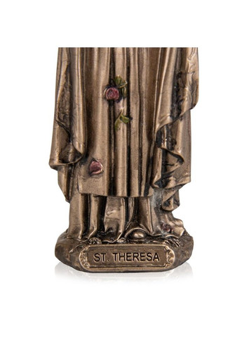 Миниатюрная фигурка Святая Тереза 8,5х3 см с бронзовым напылением 177849 Veronese (302239346)