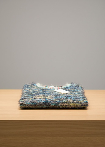 Голубой демисезонный женский демисезонный свитер травка fv-5540100 голубой Forza Viva