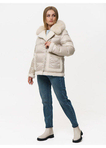 Молочная зимняя куртка 21 - 04290 Vivilona