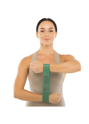 Резинка для упражнений лента сопротивления LOOP BANDS LB7061-XL (латекс, размер 600x50мм, жесткость XL, зеленый) Bloom (361438624)