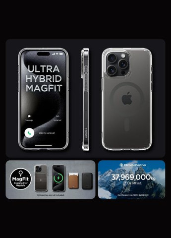 Чехол для мобильного телефона te (ACS06577) Spigen apple iphone 15 pro max ultra hybrid magfit graphi (278312379)