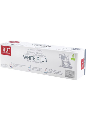 Зубная паста Professional Compact Отбеливание плюс, 40 мл Splat (335030718)