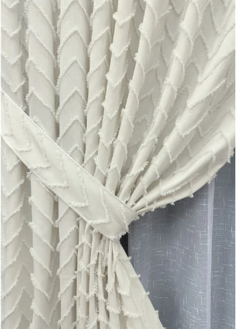 Комплект штор Лен Букле № 1815ш 100х295 см 2 шт (31-860) VR-Textil (355335828)