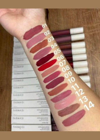 Жидкая Матовая Помада 08 Rose Dream 4 г Farmasi (295265857)