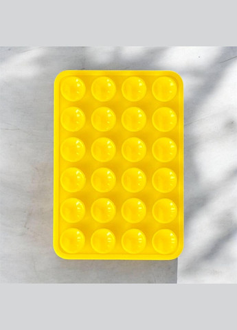 Тримач ліппер з присосками – зручний тримач із двосторонніми присосками Жовтий No Brand (326803442)