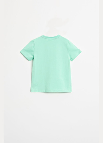 Бирюзовая летняя футболка Coccodrillo