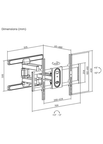 Кронштейн HiSmart HS083960 (369878211)