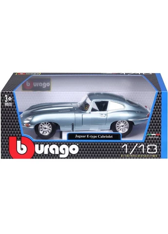 Автомодель Jaguar E-Type Coupe 1961 года 1:18 Blue (18-12044) Bburago (371635475)