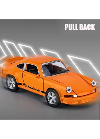 Модель 1:36 Porsche 911 Carrera Coupe 1974 — классический металлический автомобиль с эффектами света и звука No Brand (382348738)