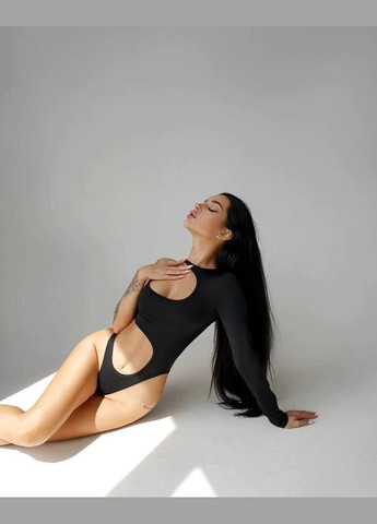 Жіночий боді з вирізом No Brand (329144996)