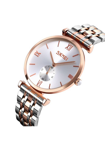 9198TRGSI-B Rose Gold-Silver/Silver MenMen Skmei (341139645)