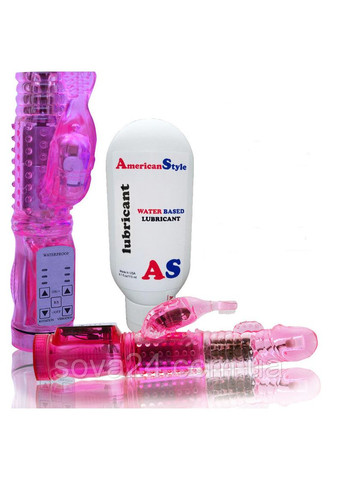 Женский вибратор для клитора и точки G с лубрикантом 36 режимов Розовый No Brand (340914581)