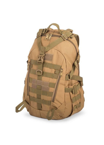 Рюкзак тактический штурмовой трехдневный 9386 (нейлон, оксфорд, р-р 50х30х19см, 28л, хаки) SILVER KNIGHT (361439348)