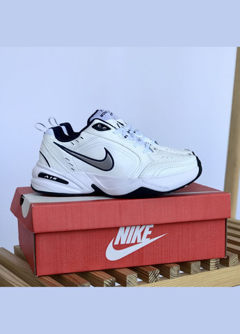 Кроссовки женские и мужские Nike Air Monarch white| Найк Аир Монарх белые белые No Brand белые демисезоны (307288647)