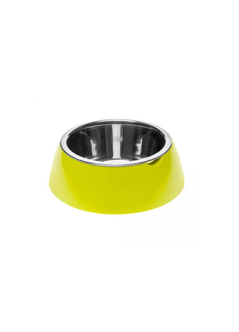 Металлическая миска для собак и кошек Jolie Medium Green Bowl зелёная 900 мл Ferplast (269696019)