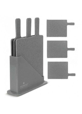 Набор разделочных досок EB-11982 4 предмета серый Edenberg (324443234)