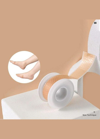 Лейкопластир для ніг, захист п'ят, пальців, шкіри від пухирів, ширина 2 см, довжина 100 см, 1 рулон No Brand (336192734)