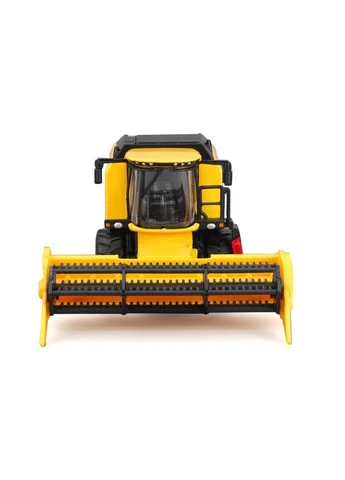 Автомодель Зерноуборочный комбайн "New Holland TC5.90" 18-31721 с зерновой жаткой Bburago (396692720)