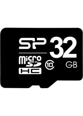 Карта памяти microSDHC class 10 SD adapter 32Gb Silicon Power (298993728)