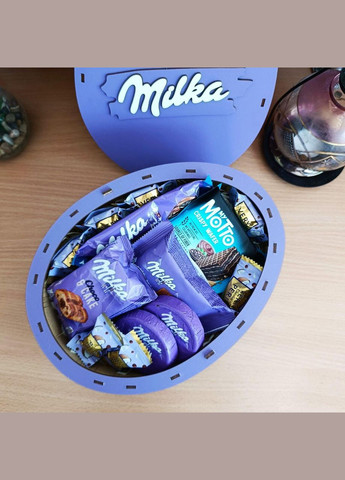 Бокс милка со сладостями для ребенка или девушки на день рождения новый год 8 марта (ar255) No Brand (342059675)