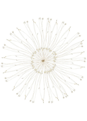 Гирлянда фейерверк на батарейках 3D 100 LED CL0181 Warm White Springos (322063122)