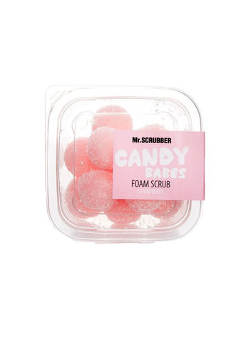 Пенный скраб для тела Candy Babes STRAWBERRY Mr.Scrubber 110гр конфетки Mr. Scrubber (292578236)