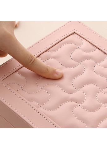 Скринька SP-01265 для прикрас та ювелірних виробів трирівнева на замку з ключем 23*17*13,5 см Casegrace (362455919)