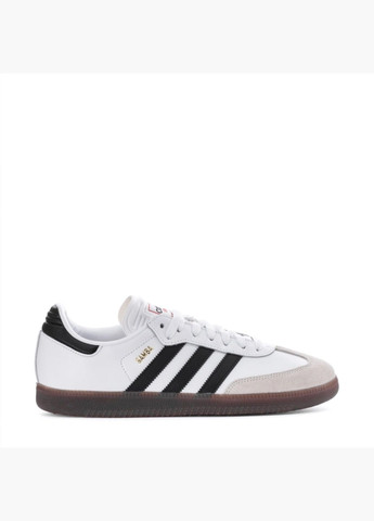 Белые всесезонные кроссовки унисекс samba classic white ih6001 adidas