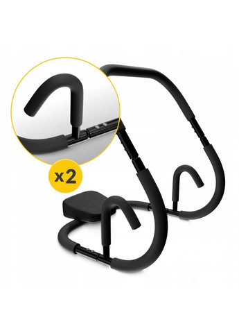 Тренажер для пресса Ab Crunch Black (P-5905973402675) 4FIZJO (356005957)